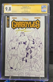 Amanda Connor Signed Gargoyles RI Comic CGC 9.8