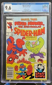 Marvel Tails 1 Newsstand Edition 1st Peter Porker
