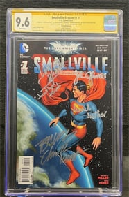 Smallville 2nd Print Signed Welling, Schneider +