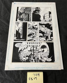 Black Canary 2 DC Comics Original Art Page