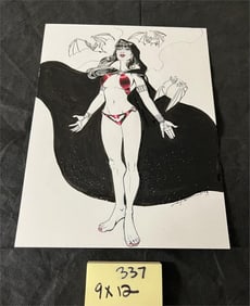Vampirella Published Original Art by Joyce Chin
