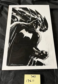 Larry Stroman Original Batman DC Comic Art