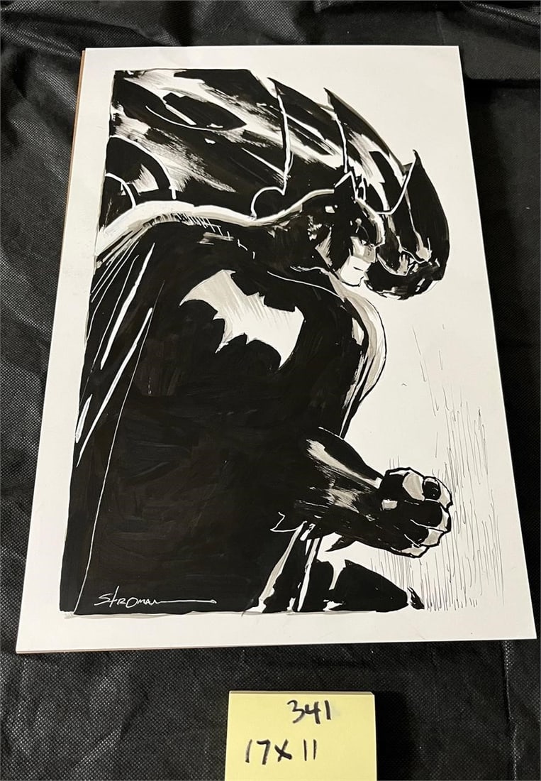 Larry Stroman Original Batman DC Comic Art (1 of 2)