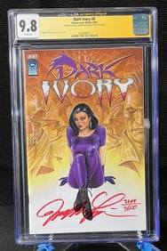 Michael Linsner Signed Dark Ivy Comic CGC 9.8