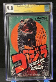 tiriPindsian & Tieri Signed Godzilla Comic CGC 9.8