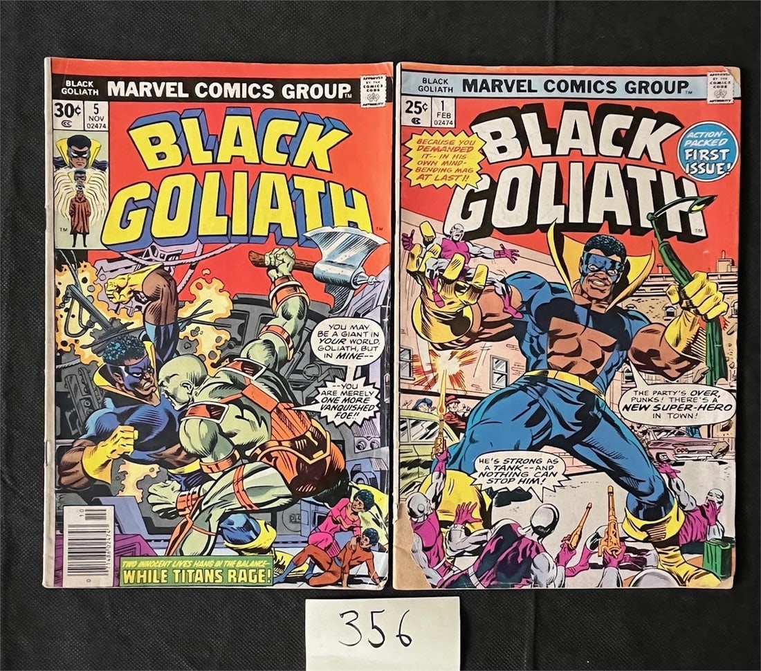 Black Goliath 1 & 5 Marvel Bronze Age Comics (1 of 1)