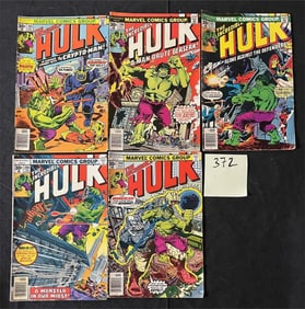 Hulk 205-209 Marvel Bronze Age Hulk