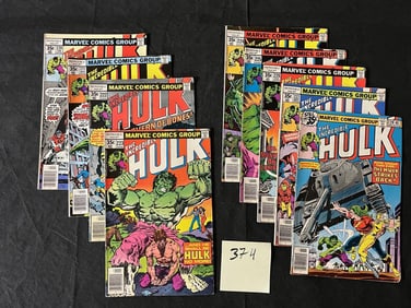 Hulk 220-228 & 229 Marvel Bronze Age Hulk