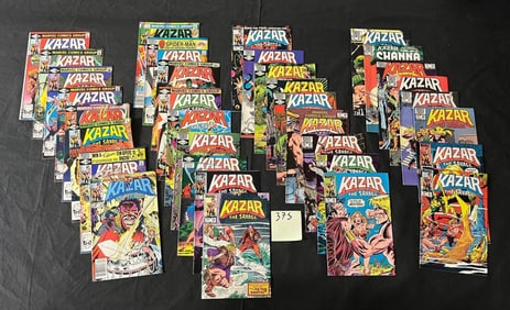 Kazar Marvel Bronze Age 2nd Series Comic Books