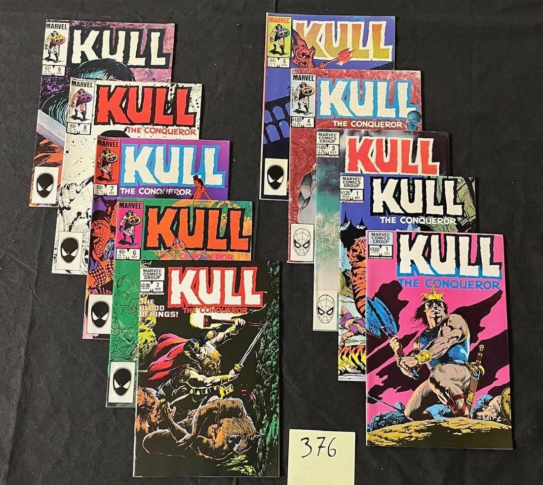 Kull the Conqueror Marvel Comic Lot (1 of 1)
