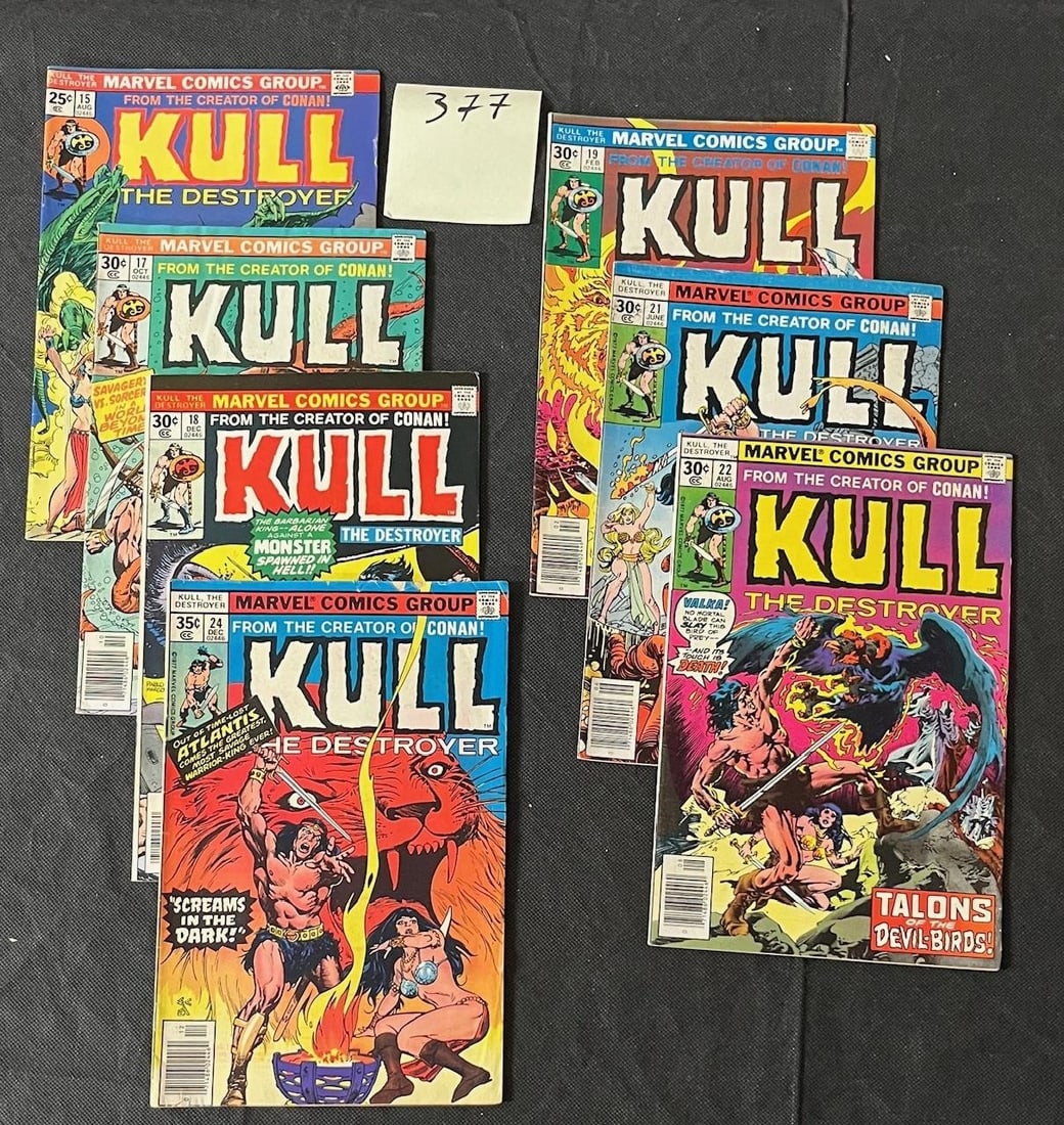 Kull the Destroyer Marvel Bronze Age Comic Books (1 of 1)