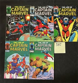 Life of Captain Marvel Bronze Age Comic Books