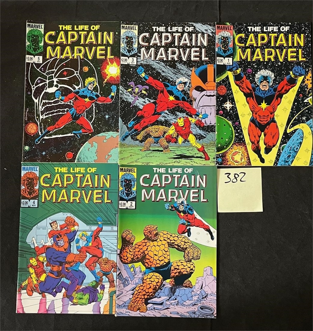 Life of Captain Marvel Bronze Age Comic Books (1 of 1)