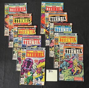 Eternals 3-12 Jack Kirby Marvel 1st Series Comics