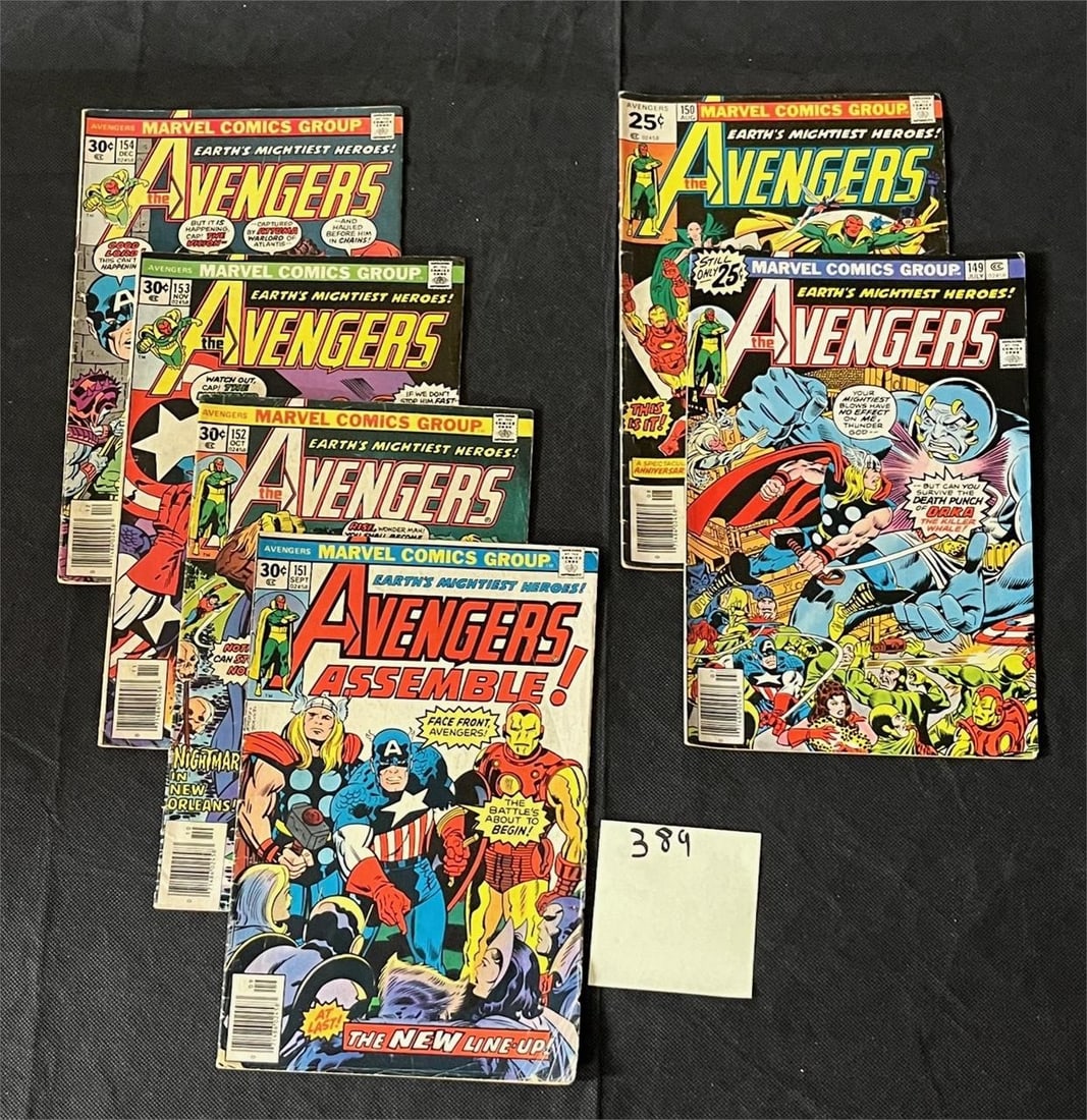 Avengers 149-154 Marvel Bronze Age Comics (1 of 1)