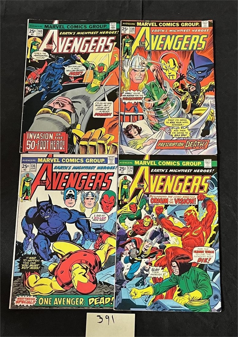 Avengers Marvel Bronze Age Comic Books (1 of 1)