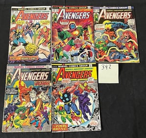 Avengers 129 + Avengers Bronze Age Comics