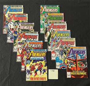 Avengers Bronze Age .50 cent Comic Books
