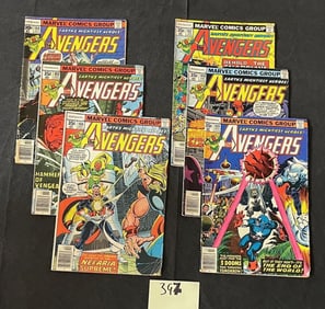 Avengers 164-169 Marvel Bronze Age Comic Books