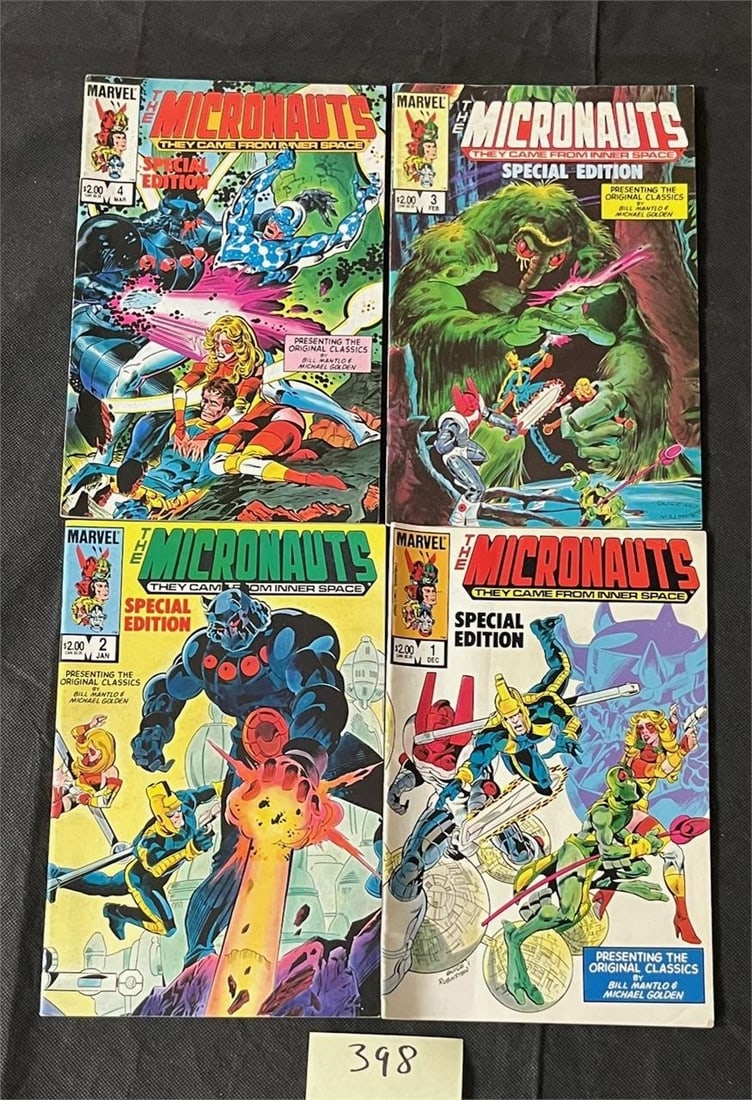 Micronauts Special Edition Marvel Comic Books (1 of 1)