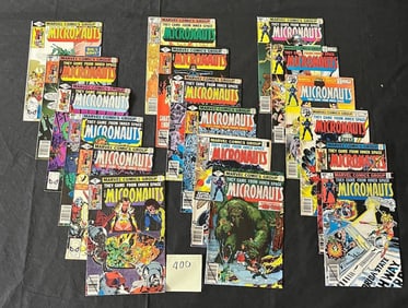 Micronauts Marvel 1st Series Bronze Age Comics