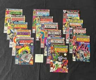 Micronauts Bronze Age Comic Books