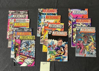 Micronauts later Marvel 1st Series Comcis