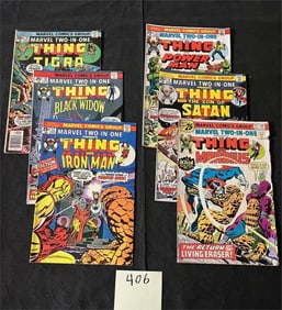 Marvel Two in one Feat. Thing Early Bronze Age Lot