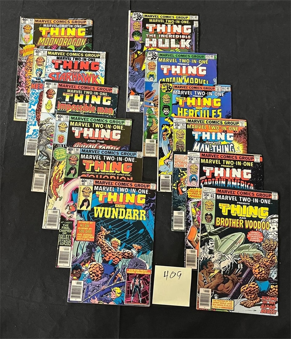 Marvel Two in One Marvel Comics w/Thing w/ Wundarr (1 of 1)