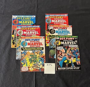 Sgt Fury Special Marvel Edition Bronze Age Comics