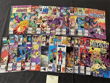 New Mutants Marvel Bronze Comics w/ Annual