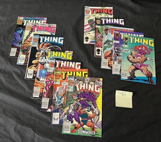 Thing Marvel Bronze Age Comic Lot