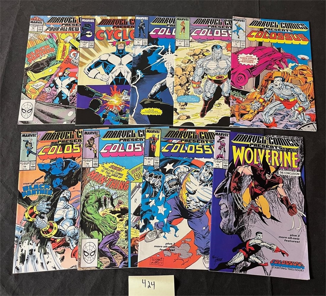 Marvel Comics Present W/ Wolverine Comic Books (1 of 1)
