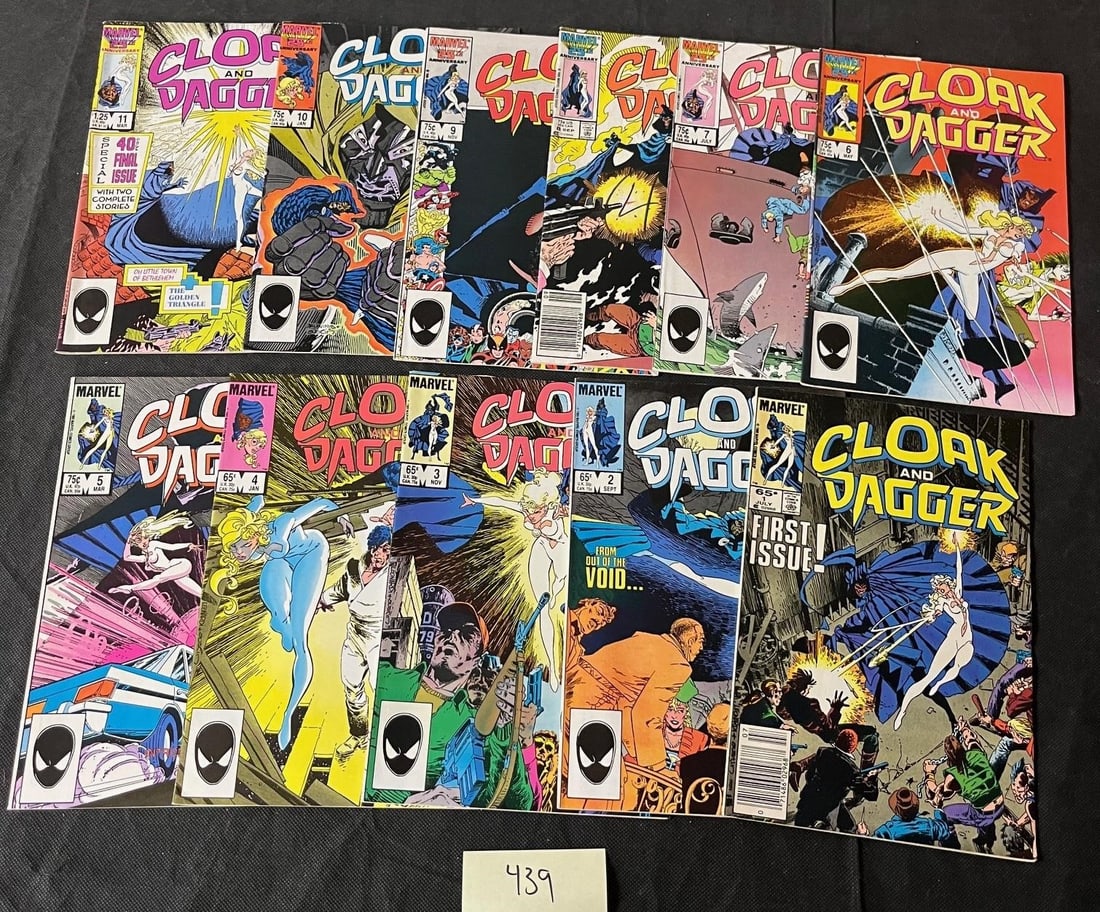 Cloak & Dagger Copper Age Marvel Series Comics (1 of 1)