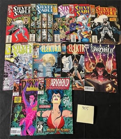 Elektra, Darkhold, Silver Sable Marvel Comics