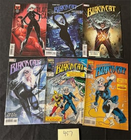 Misc. Black Cat Marvel Comics Lot