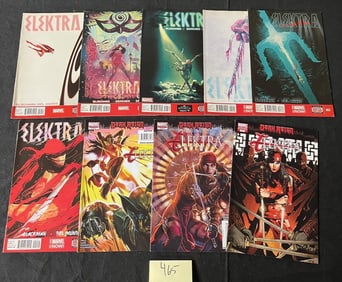 Elektra Marvel Now + Misc Series Comic Books