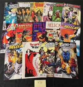 Hell Cat, Scarlet Witch + Marvel Bad Girl Comics