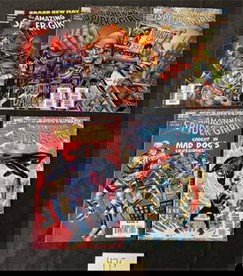 Amazing Spider-girl Marvel Comic Books: All items are sold as is. Please look at pictures carefully to determine what you believe are the condition of each lot. By choosing which card to use to register to bid, you authorize us to use the c