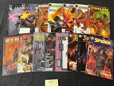 Misc Indy Comics w/ Dark Horse Conan