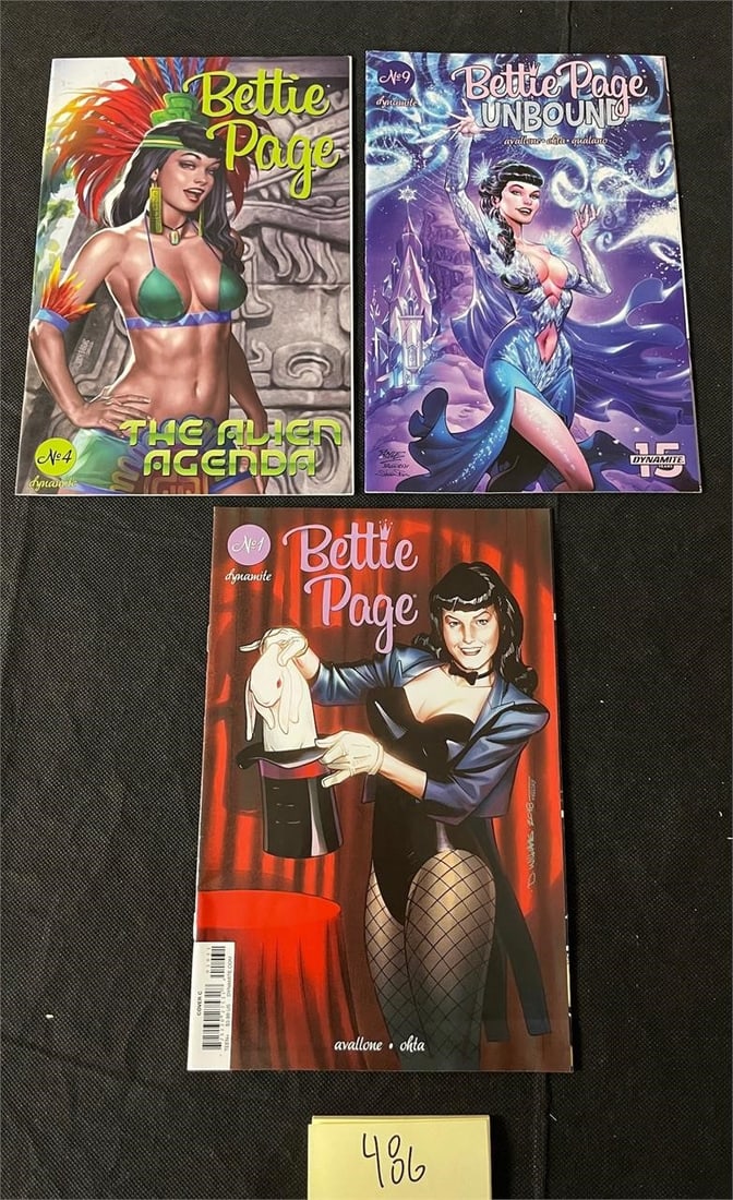 Bettie Page Comic Books (1 of 1)