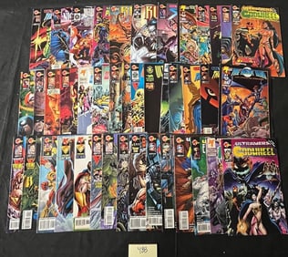 Large Malibu Comic Book Lot