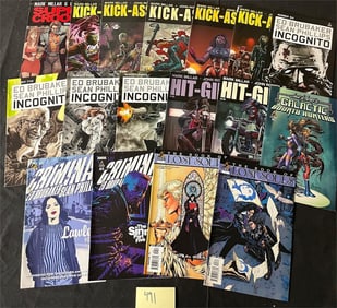 Hit Girl, Kick Ass + Indy Comic Books