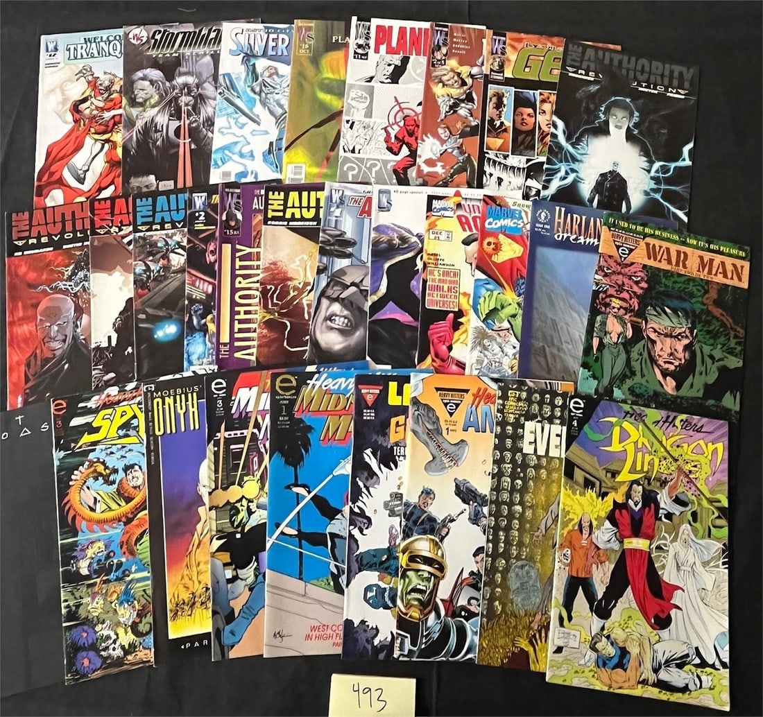 Group of Indy Comic Books w/The Authority (1 of 1)