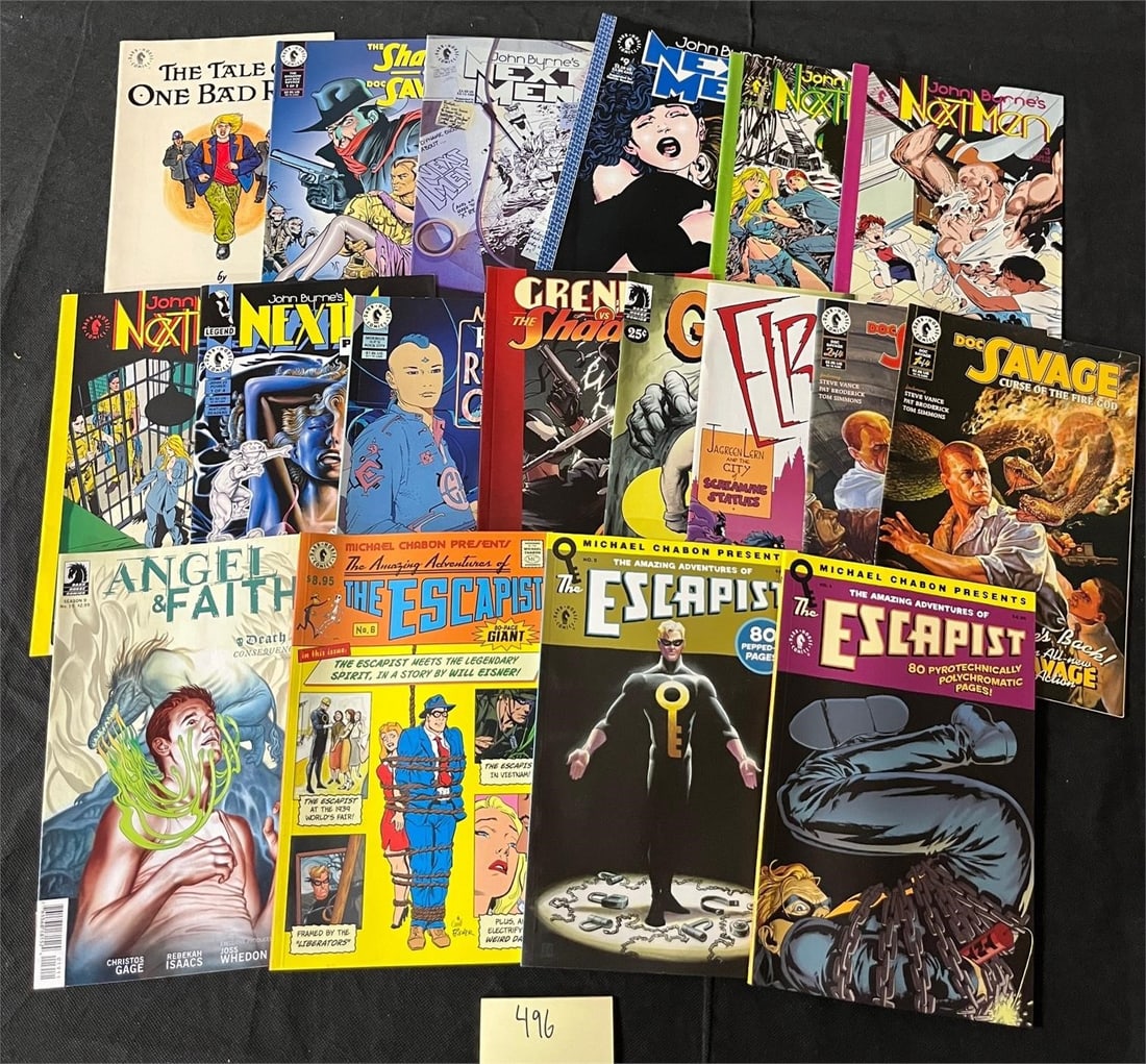 Misc Comic Books w/ Next Men (1 of 1)
