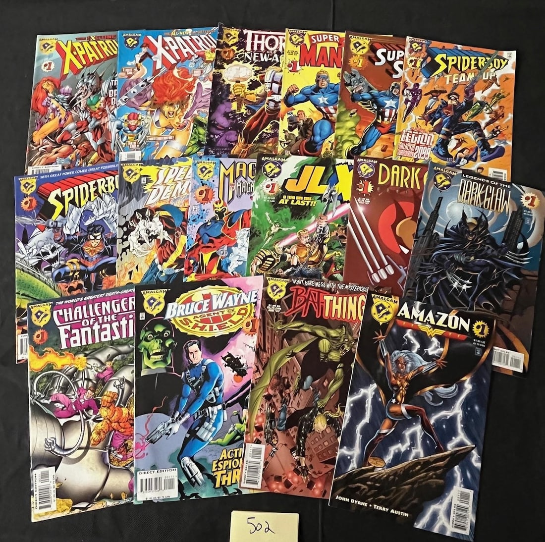 Amalgam Comic Book Lot w/ DC/Marvel X-over (1 of 1)
