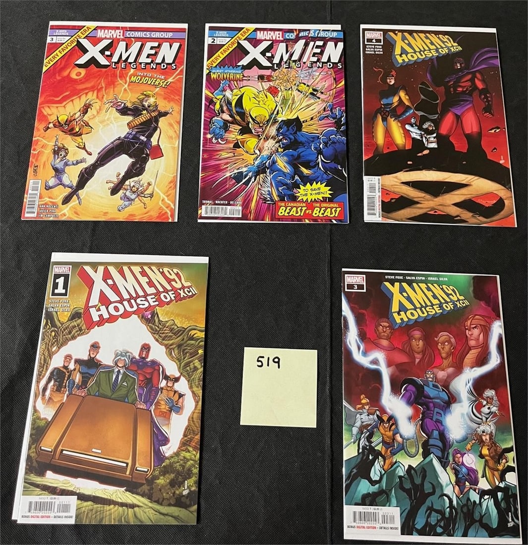X-men Legacy & X-men 92 Marvel Comic Books (1 of 2)