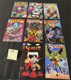 Group of DC Comic Books w/ Eclipso
