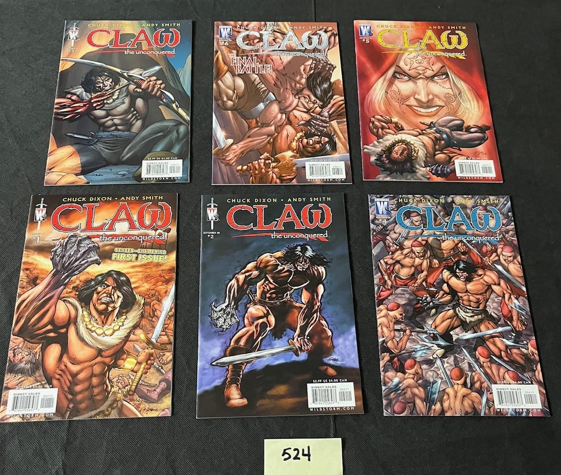 Wildstorm Claw the Unconquered Modern Age Comics (1 of 2)