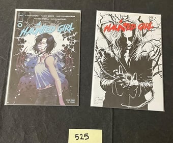 Haunted Girl 1 1:10 & 1:25 RI Variant Covers